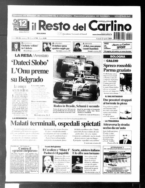 Il Resto del Carlino : giornale dell'Emilia